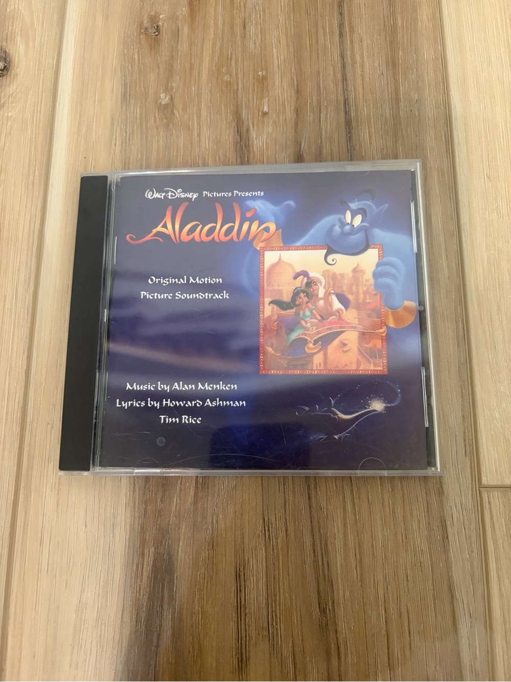 Disney Aladdin Original Motion Picture Soundtrack CD 1992